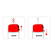 Marqueur spray follow me orang METRICA - 50186