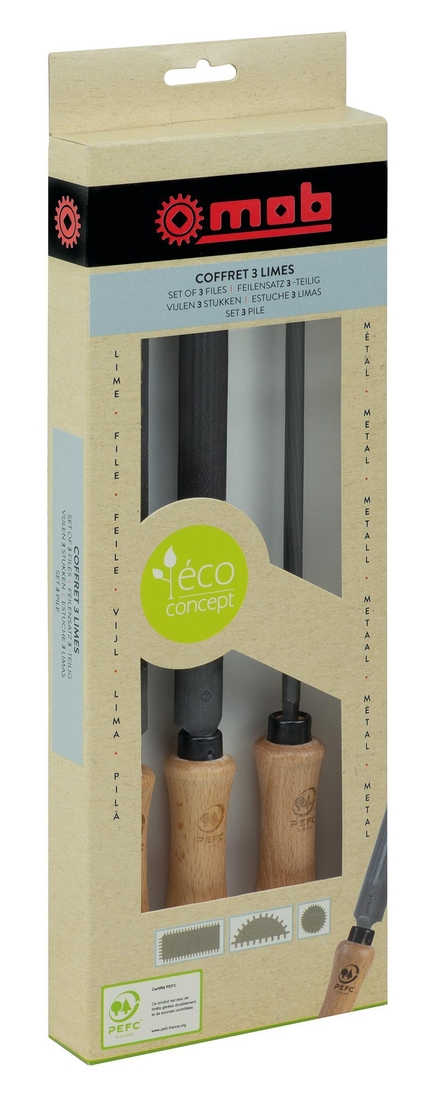 COFFRET 3 LIMES BOIS 200 MDX MOB - 0000991901