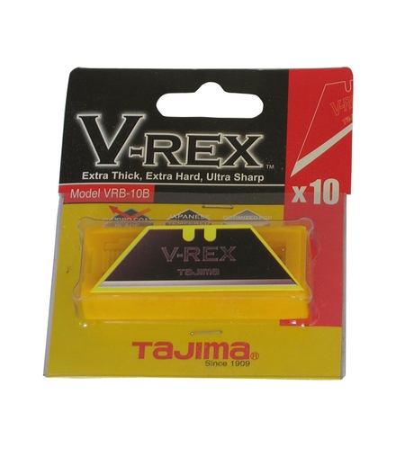 BOITE 10 LAMES TRAPEZE TAJIMA SUR CARTE MONDELIN - 103318