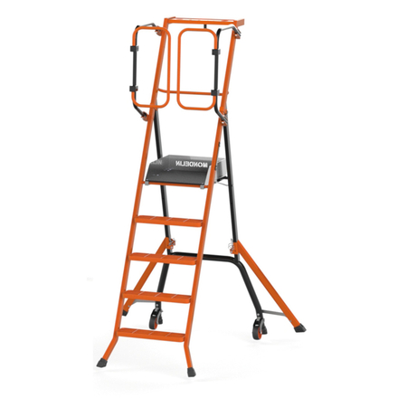 ESCABEAU SÉCURISÉ PIRL GARDIA 110 CM - PORTILLONS AUTOMATIQUES - MONDELIN - 202180