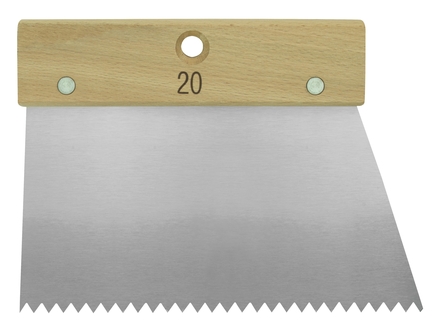 SPATULE A COLLE 20 CM DENTS LARGES POINTUES MONDELIN - 224950