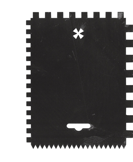 PEIGNE A COLLE 4 EN 1 EN PLASTIQUE ABS DENTS 2,5X4 -6X6-8X8-10X10 MONDELIN - 225100