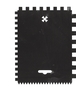 PEIGNE A COLLE 4 EN 1 EN PLASTIQUE ABS DENTS 2,5X4 -6X6-8X8-10X10 MONDELIN - 225100
