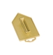 TALOCHE JAUNE POINTUE 14X27CM P. PLASTIQUE MONDELIN - 311042