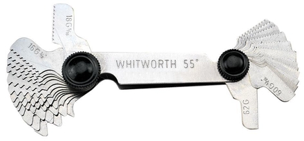JAUGE DE FILETAGE 28 LAMES TYPE WHITWORTH 4 A 62 MOB - 5267030001