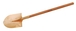 PELLE RONDE M. BOIS 420*240*1450MM CUIVRE-BERYLIUM MOB - 6380240281