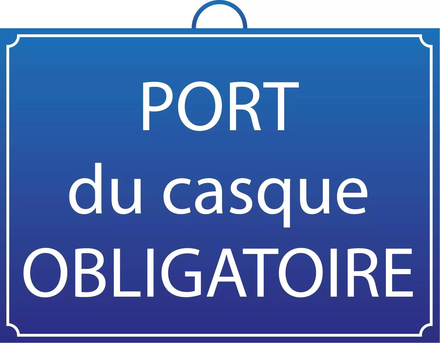 PORT DU CASQUE OBLIGATOIRE MONDELIN - 802050