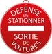 DEFENSE STATIONNER - SORTIE DE VOITURES MONDELIN - 802070