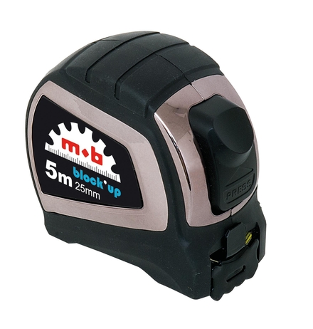METRE RUBAN 5MX25MM BLOCK-UP SUR CARTE MOB - 876458
