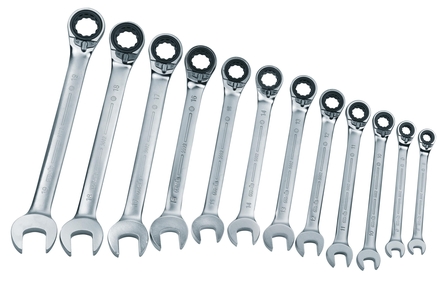 TROUSSE 12 CLES MIXTES A CLIQUET MOB - 9002012001