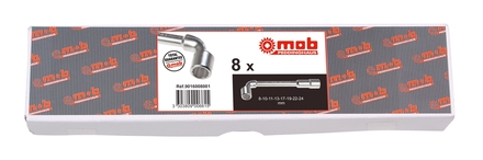 JEU 10 CLES A PIPE 6X12 EN BOITE MOB - 9016010001