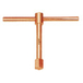 CLE MALE EN T 17MM CUIVRE-BERYLIUM MOB - 9060170081