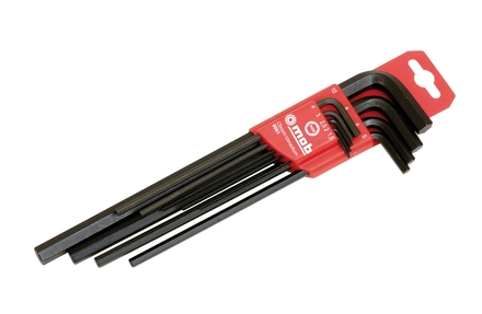 JEU 9 CLES MALES LONG. 6 PANS CRV 2,5 A 10MM MOB - 9061009001