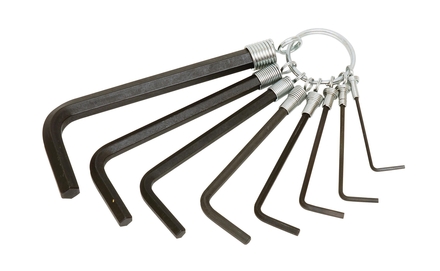JEU 8 CLES MALES COURTES 6 PANS 1,5 A 8MM MOB - 9062008001