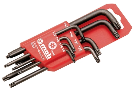 ETUI 8 CLES MALES TORX PERCEES CRV SUR CARTE MOB - 9064011101