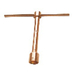 CLE EN T A DOUILLE 6 PANS 27MM CUIVRE-BERYLIUM MOB - 9073270081
