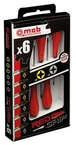 JEU 6 TOURNEVIS REDGRIP 3 PH+3 PZ MOB - 9129000601