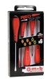 JEU 6 TOURNEVIS REDGRIP 4 FENTE+2 PH MOB - 9129001101