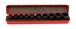 COFFRET METAL DE 10 DOUILLES IMPACT 1/2'' MOB - 9212010501