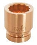 3/4'' DOUILLE IMPACT 12 PANS 24MM CUIVRE-BERYLIUM MOB - 9213240581