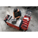SERVANTE COCKPIT GARNIE ROUGE 206 PIÈCES THERMO - MOB OUTILLAGE - 9527206301