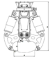 PINCE A BETON POUR PORTEUR DE 4 A 6 TONNES MBI - CR4-PN