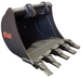Godet Rétro MB70 Reprise CR70 900mm 5 dents V19SYL MBI - 10T - MB-13131901541
