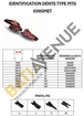 CLAVETTE COMPLETE TYPE MTG KINGMET 10/15 - 2MG1015PR