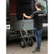 Brouette cantine 190 litres 2 roues escamotable MATADOR Charge 300kg - 12100