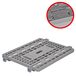 Plateau plastique pour roll conteneur MATADOR - 13710