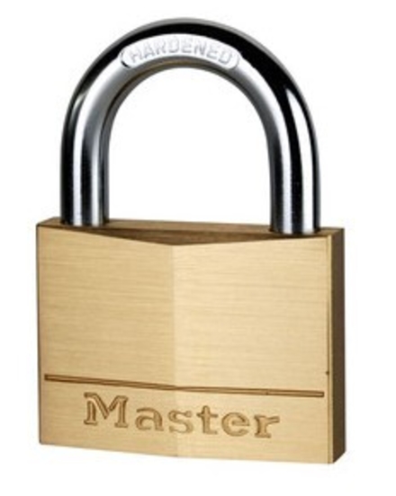 Cadenas laiton 60mm à clé MASTERLOCK - 170EURD