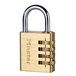 Cadenas 40mm à combinaison 4 chiffres MASTERLOCK - 604EURD