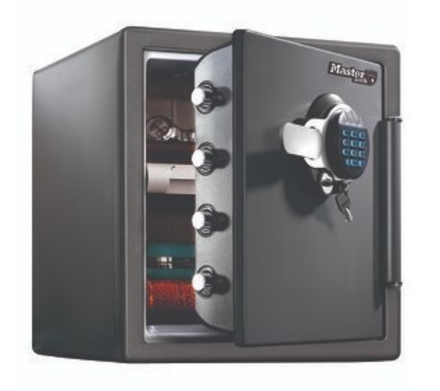 Coffre fort ignifuge 2h et résistant à l'eau - Format XL avec double verrouillage MASTERLOCK - LTW123GTC