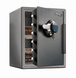 Coffre fort ignifugé 2h et étanche résistant à l'eau - Format XL avec double verrouillage MASTERLOCK - LTW205GYC