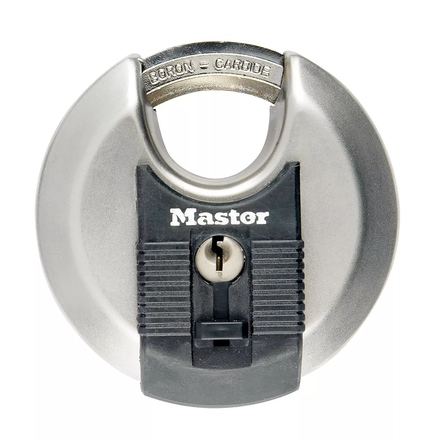 Cadenas Excell diamètre 80mm à clé MASTERLOCK - M50EURDCC