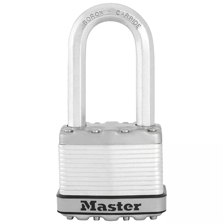 Cadenas Excell 50mm à clé anse extra longue MASTERLOCK - M5EURDLH