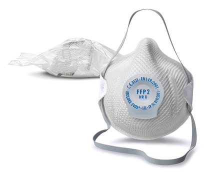 MASQUE FFP2 NR D AVEC SOUPAPE CLASSIC LOT DE 5 - MOLDEX - 240555