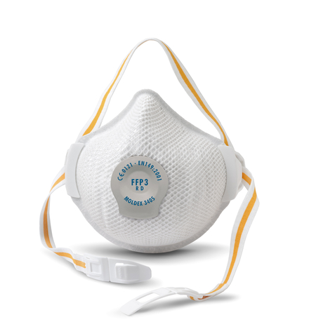 MASQUE FFP3 R D AVEC SOUPAPE VENTEX AIR PLUS - MOLDEX - 340512