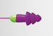 BOUCHONS D'OREILLES ROCKET CORDELETTE - LOT DE 50 - MOLDEX - 640101