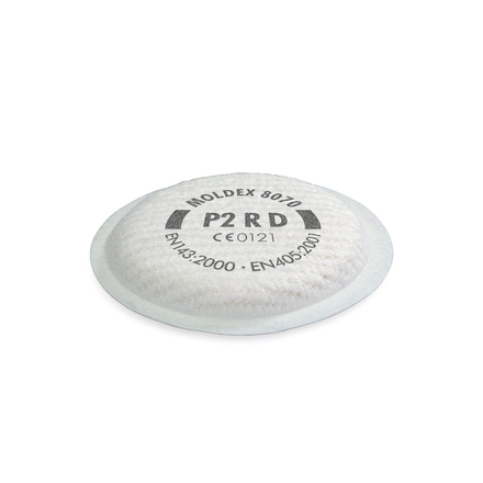 FILTRE À PARTICULES P2RD 5000/8000 - LOT DE 8 - MOLDEX - 807001