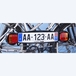 Plaque de signalisation pour porte vélo arrière - MOTTEZ - A063FDK