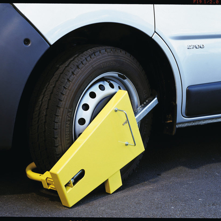 Antivol bloque roue haute sécurité spécial roues carénées - MOTTEZ - A068CCLPRO2
