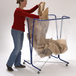 Support Sac Poubelle 600 Litres Avec Roulettes - MOTTEZ - B015CXL