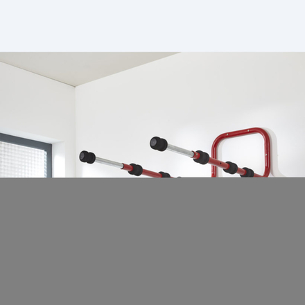 Support mural et rabattable 4 vélos ou multi-usage - MOTTEZ - B053Q4RA