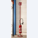 Support extincteur sur pied - MOTTEZ - B122C