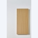 Tablettes bois droite 60 x 25 cm finition Hêtre - MOTTEZ - B175VHE