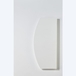 Tablettes bois bombée 60 x 25 cm finition Blanc - MOTTEZ - B177VBC