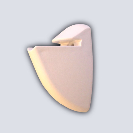 Equerre express tablette 5mm blanche - MOTTEZ - B205VBC