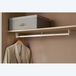 Barre de penderie de 655 à 120 cm - MOTTEZ - B240S120BC