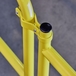 Portillon zingué + poudré jaune pour barrière de protection - MOTTEZ - B253SZJ